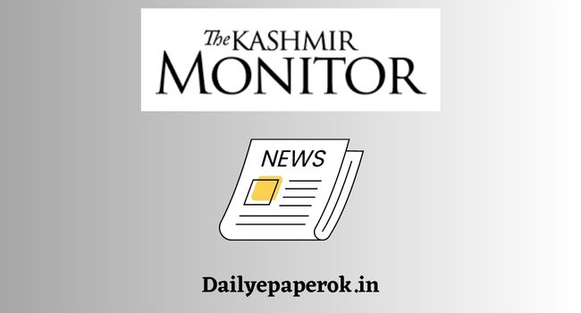 Kashmir Monitor epaper